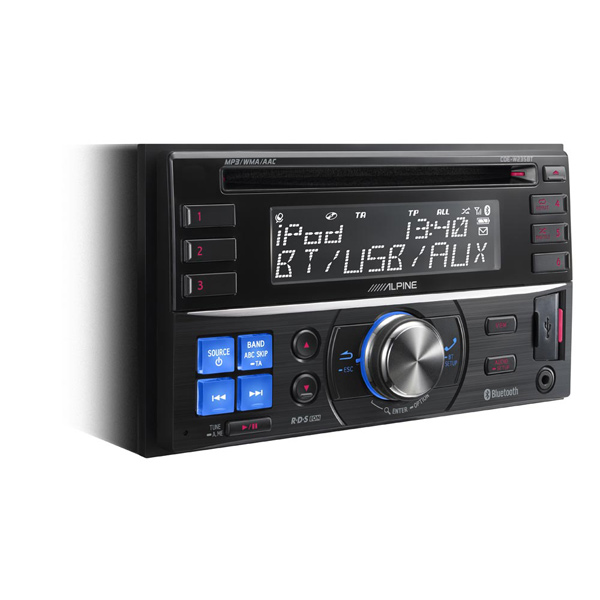 Автомобильная магнитола с CD MP3 Alpine СDE-W235BT