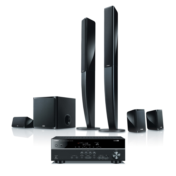 Набор для домашнего кинотеатра Yamaha Slimset 373B черный