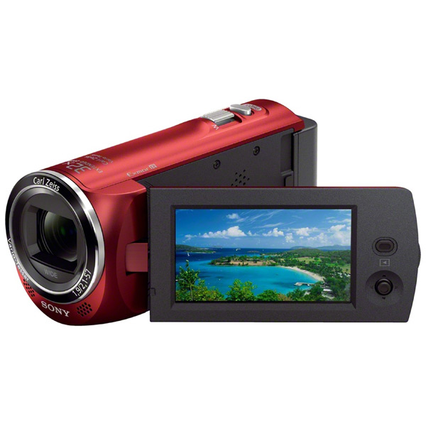 Видеокамера Full HD Sony HDR-CX220E красный фото