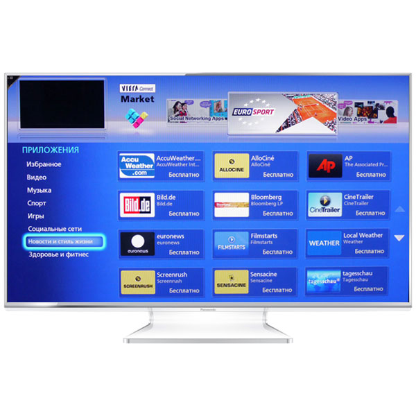Телевизор Panasonic Smart Viera TX-LR47WT60