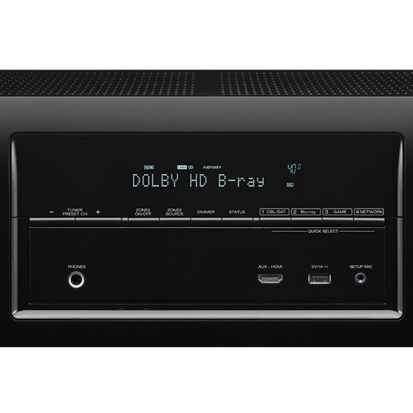 Ресивер Denon AVR-X2000 черный