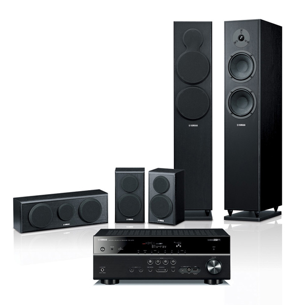 Набор для домашнего кинотеатра Yamaha Movieset 475 черный