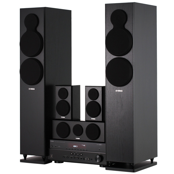 Набор для домашнего кинотеатра Yamaha Movieset 475 черный