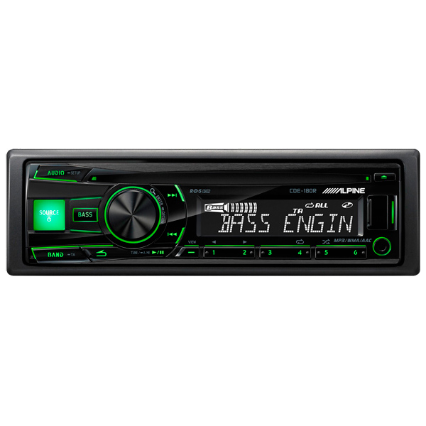 Автомобильная магнитола с CD MP3 Alpine CDE-180R
