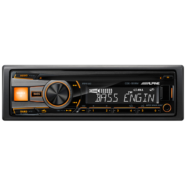 Автомобильная магнитола с CD MP3 Alpine CDE-181RM