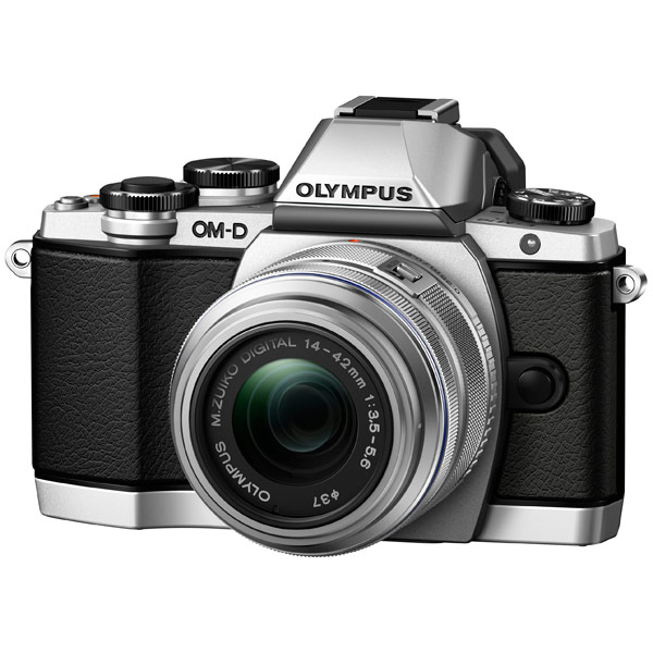 Фотоаппарат системный Olympus OM-D E-M10 Kit серебристый