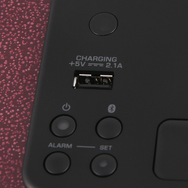 Музыкальный центр Yamaha TSX-B72 темно-красный