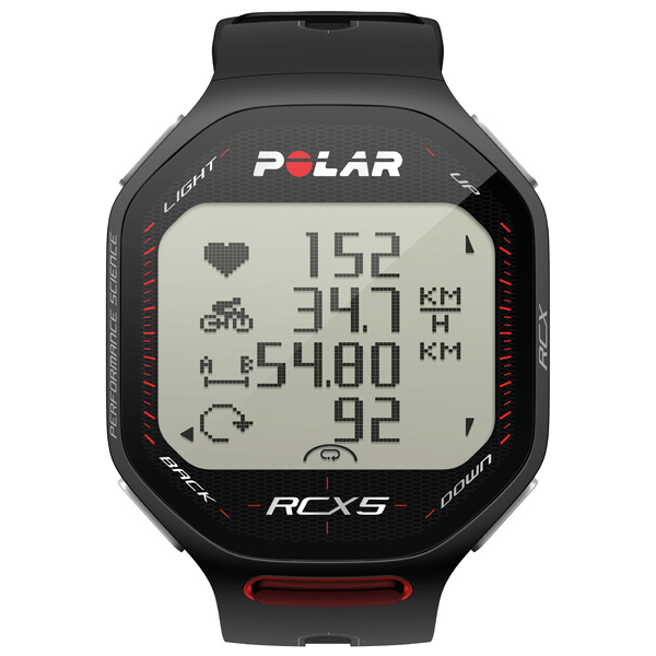Спортивные часы Polar RCX5 GPS черный