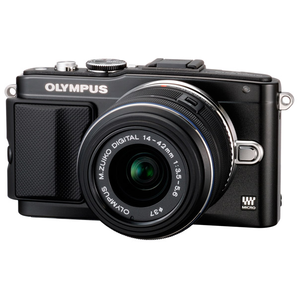 Фотоаппарат системный Olympus Pen E-PL5 Kit черный фото