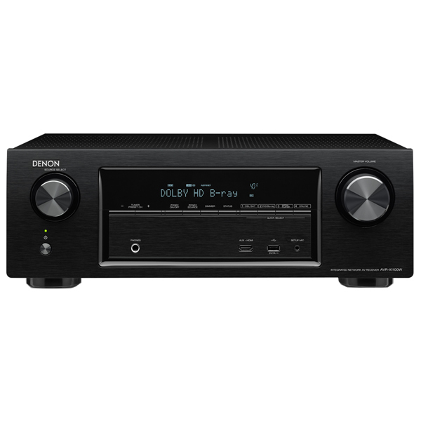 Ресивер Denon 4K AVR-X1100W (AVRX1100WBKE2)