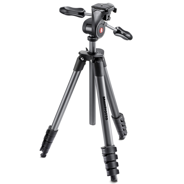 Штатив Manfrotto Compact Advanced Black (MKCOMPACTADV-BK) фото