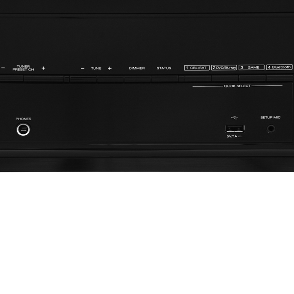 Ресивер Denon AVR-X520BT Black (AVRX520BTBKE2)