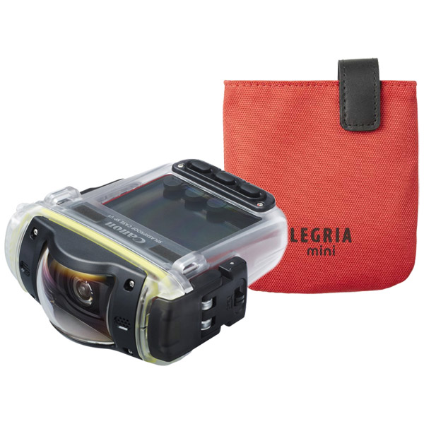 Видеокамера Flash HD Pocket Canon Legria Mini Kit красный фото