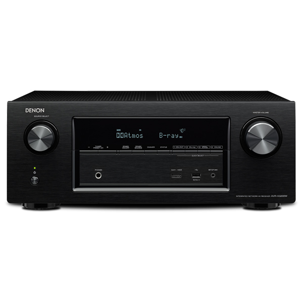 Ресивер Denon AVR-X3200W Black (AVRX3200WBKE2)