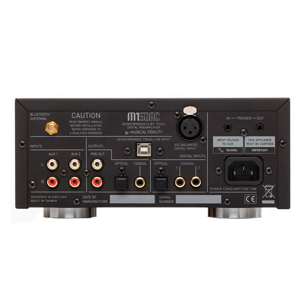 Процессор обработки звука Musical Fidelity M1SDAC Silver