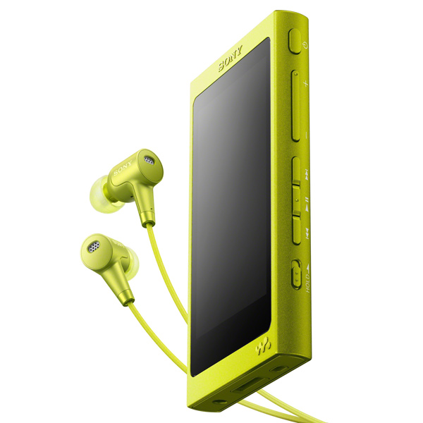 Портативный медиаплеер премиум Sony NW-A37 желтый (NWA-37HN/YM)