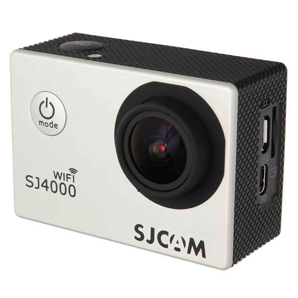 Видеокамера экшн SJCAM SJ4000 Wi-Fi серебристый
