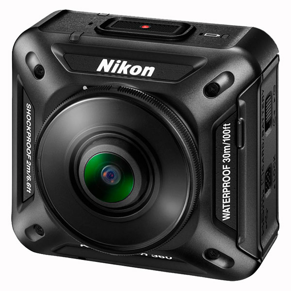 Видеокамера экшн Nikon KeyMission 360 черный фото