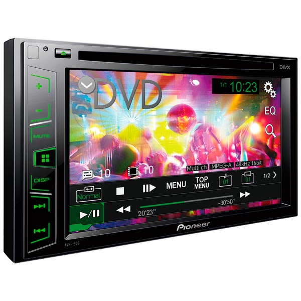 Автомобильная магнитола с DVD + монитор Pioneer AVH-190G