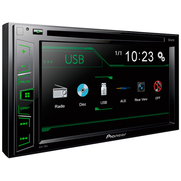 Автомобильная магнитола с DVD + монитор Pioneer AVH-190G
