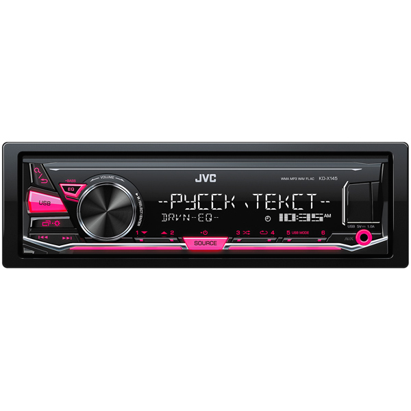 USB-Автомагнитола JVC KD-X145