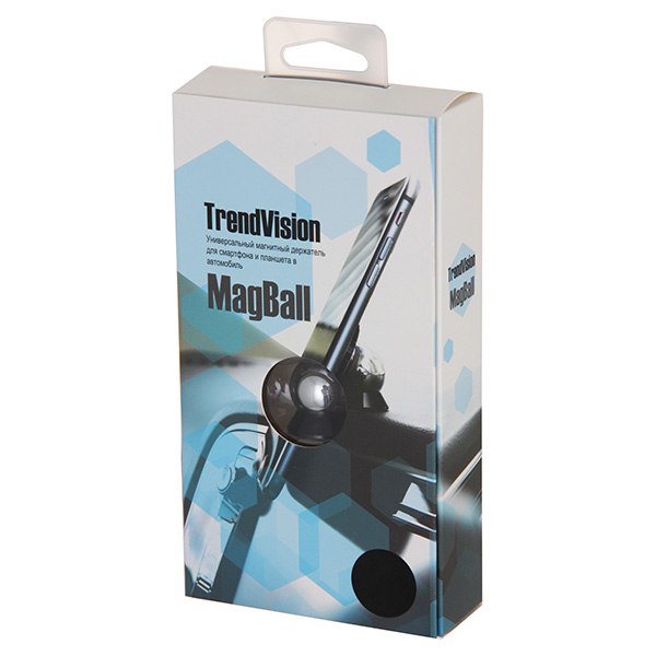 Автомобильный держатель Trendvision MagBall черный