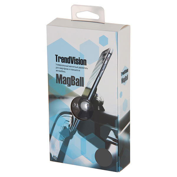 Автомобильный держатель Trendvision MagBall серый
