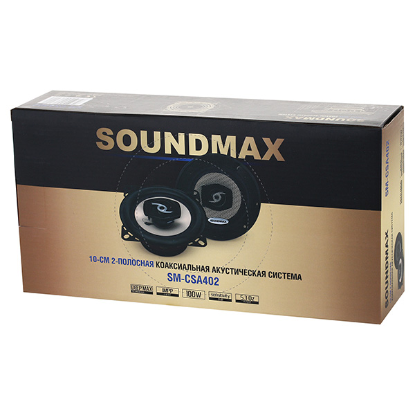 Автомобильные колонки Soundmax SM-CSA402