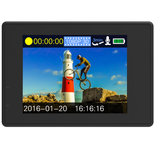 Видеокамера экшн SJCAM SJ4000 2" черный