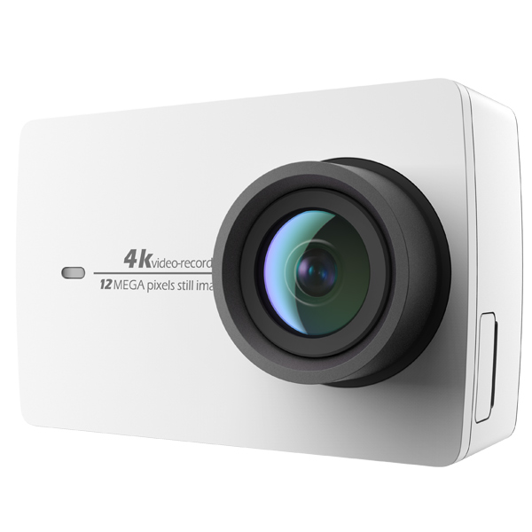 Видеокамера экшн Yi 4K комплект с аквабоксом белый