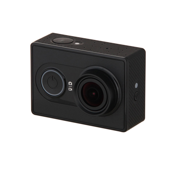 Видеокамера экшн Yi комплект с Bluetooth-моноподом черный