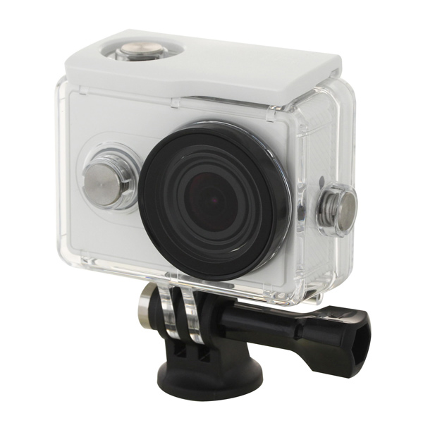 Видеокамера экшн Yi комплект с аквабоксом белый
