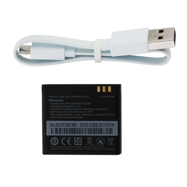 Видеокамера экшн Yi черная