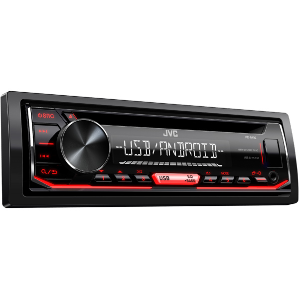 Автомобильная магнитола с CD MP3 JVC KD-R492 + USB 8Gb