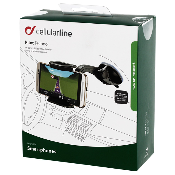 Автомобильный держатель Cellular Line BIGCRABDUALFIX