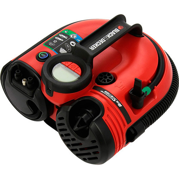 Автомобильный компрессор Black+Decker ASI500-QW