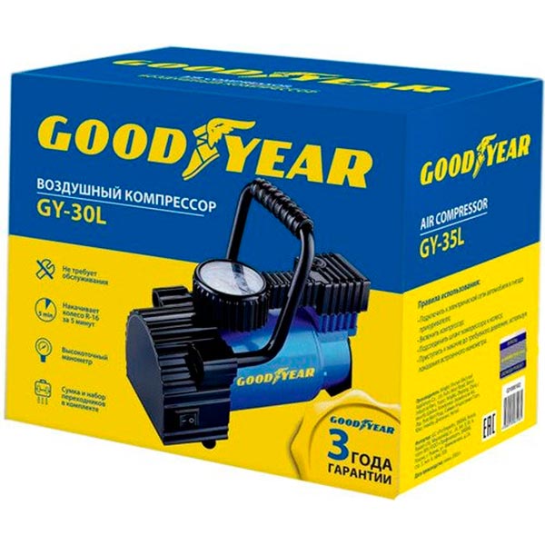 Автомобильный компрессор Goodyear GY-30L (GY000101)