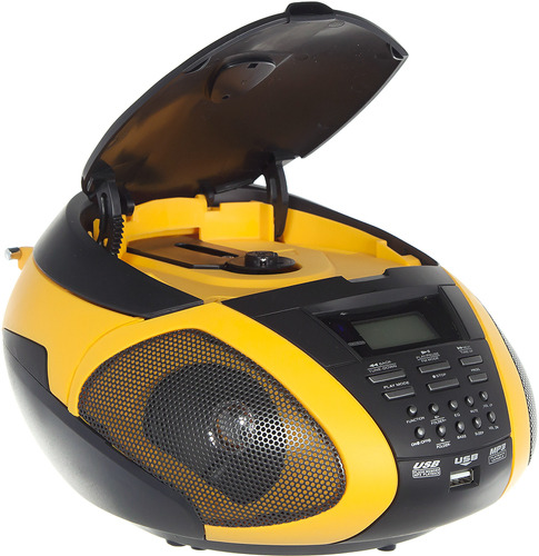 Магнитола Hyundai H-1419 желтый