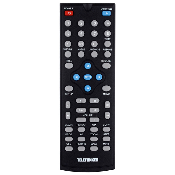 DVD-плеер Telefunken TF-DVD5019 черный