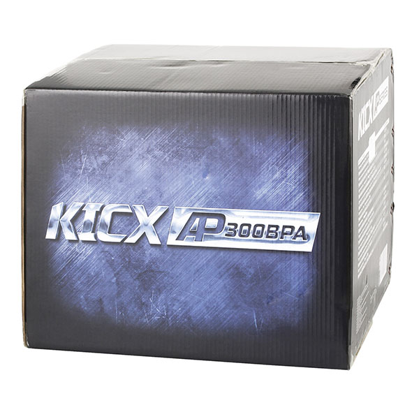 Автомобильный сабвуфер корпусной Kicx AP300BPA