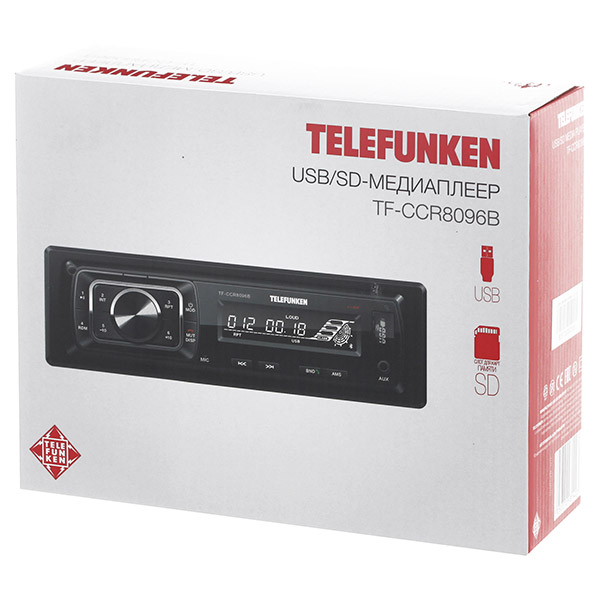 USB-Автомагнитола Telefunken TF-CCR8096B