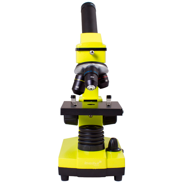 Микроскоп Levenhuk Rainbow 2L PLUS Lime