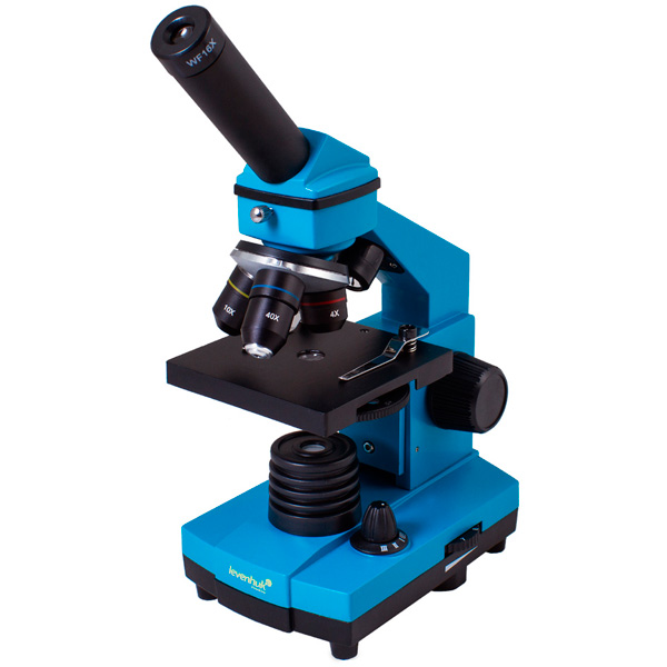 Микроскоп Levenhuk Rainbow 2L PLUS Azure