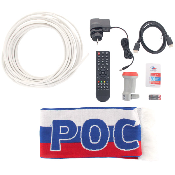 Комплект цифрового ТВ Триколор Full HD DTS 53L Центр