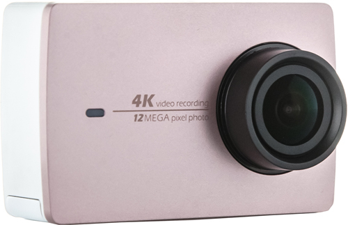 Видеокамера экшн Yi AC2 4K розовое золото
