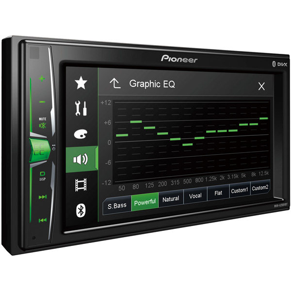 USB-Автомагнитола c встроенным монитором Pioneer MVH-A200VBT