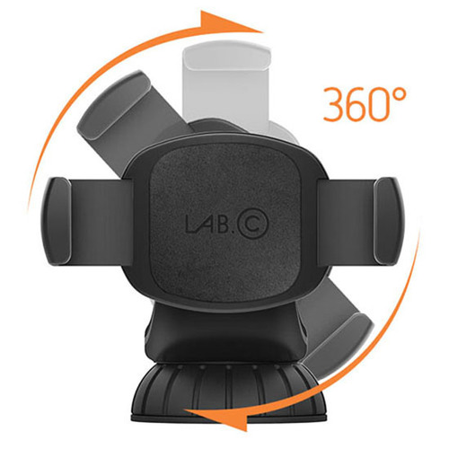 Универсальный автомобильный держатель Lab.C LABC-592-BK