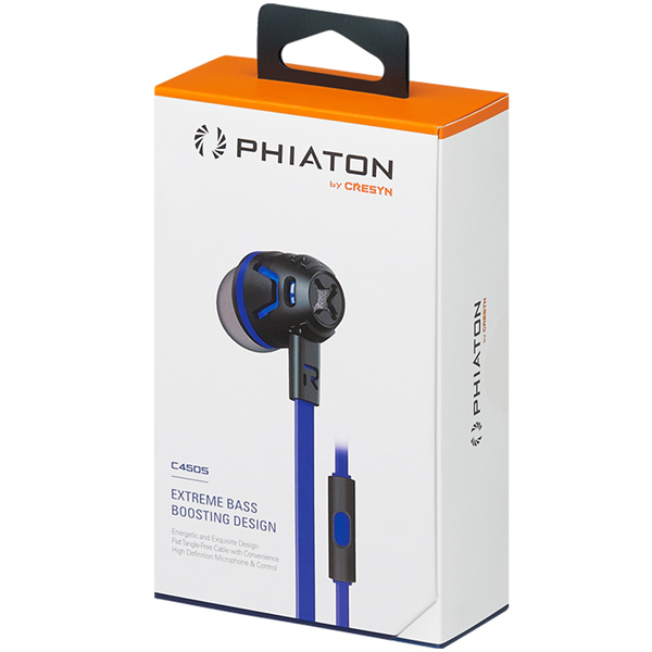 Наушники внутриканальные Phiaton CPU-ES0450BL02