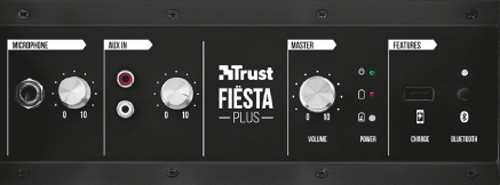 Портативная аудиосистема Trust Fiesta Plus BT Black (20246)