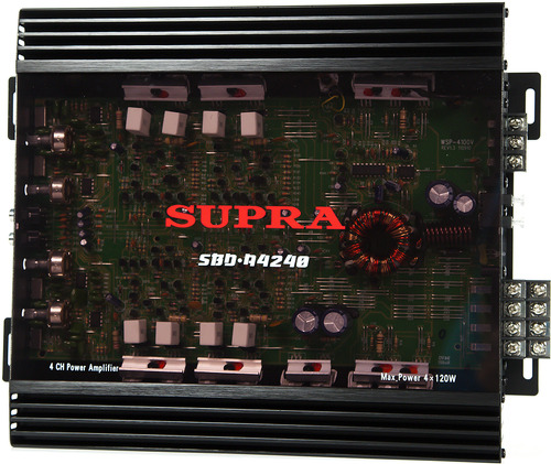 Автомобильный усилитель (многоканальный) Supra SBD-A4240
